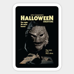 John Carpenter's Halloween Creature Sticker